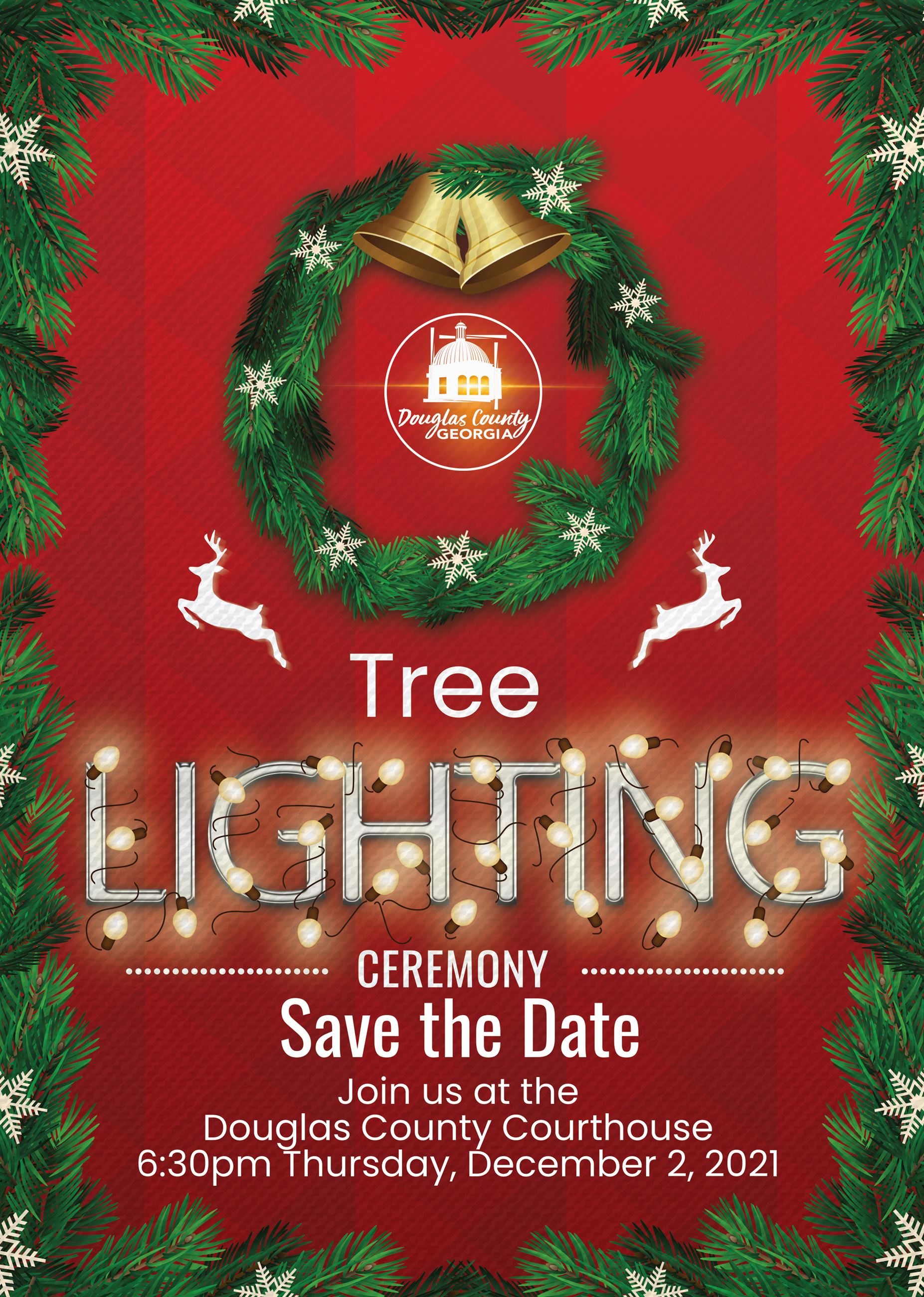Tree Lighting Flyer Flare